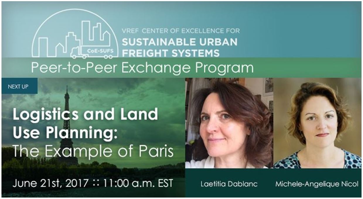 P2P Webinar 18 Logistics And Land Use Planning The Example Of Paris